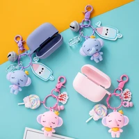 cute keyring toy keyring anime dumbo keychain cartoon elephant handmade key ring collection fans gift