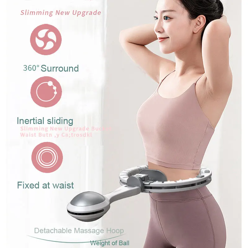 Умный счетчик спортивный обруч для фитнеса Регулируемый Обруч упражнений