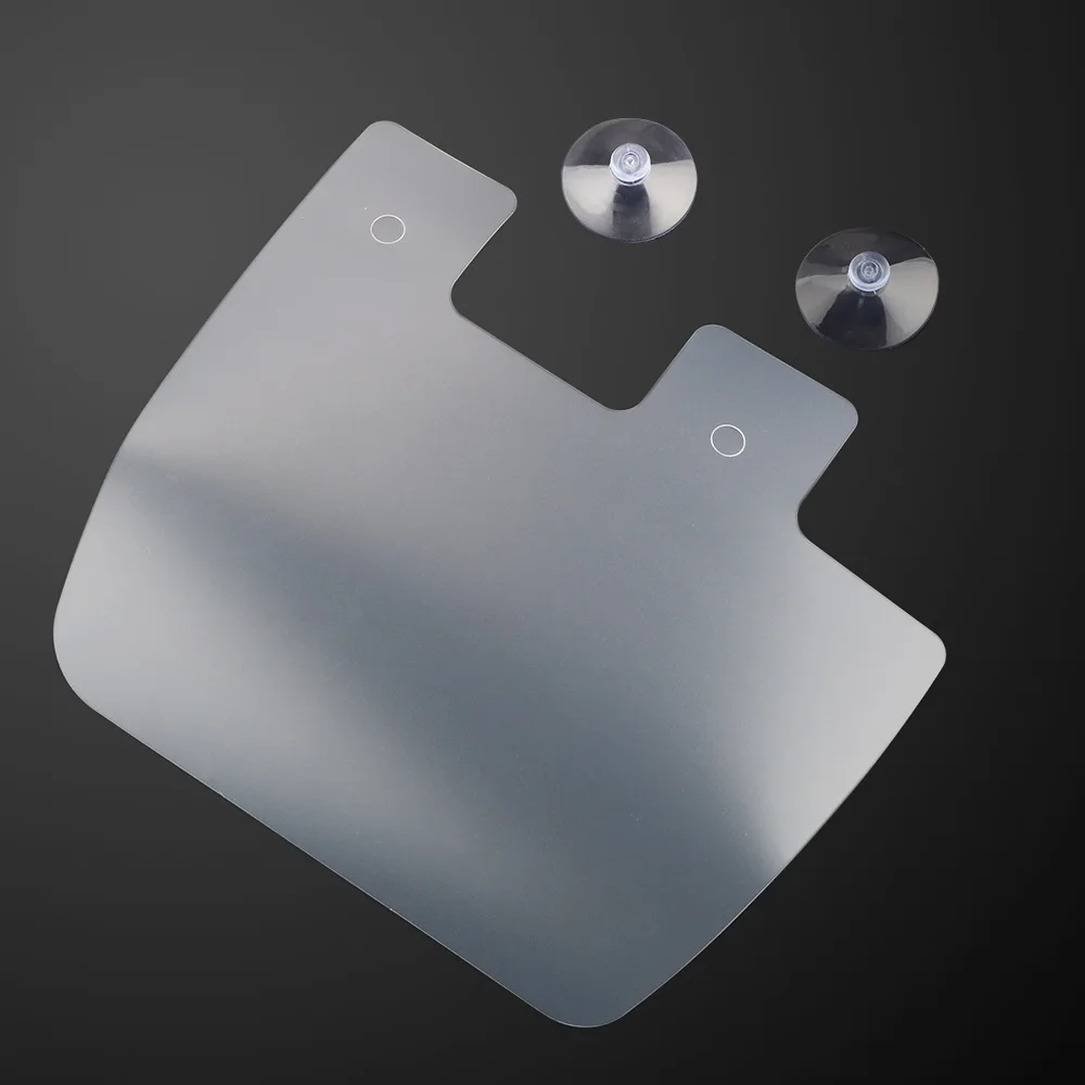 

Sink Water Splash Baffle Cooking Oil Splash Proof Plates Bathroom Accessories Kitchen Organizer With Attached Sucker Translucent