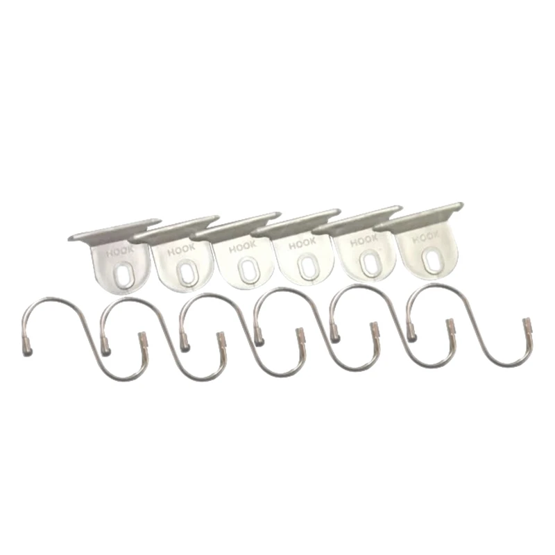 

New6Pcs RV Accessories Awning Outdoor Hook Camper Clothes Hook Awning Clothes Shoes Hat Hooks