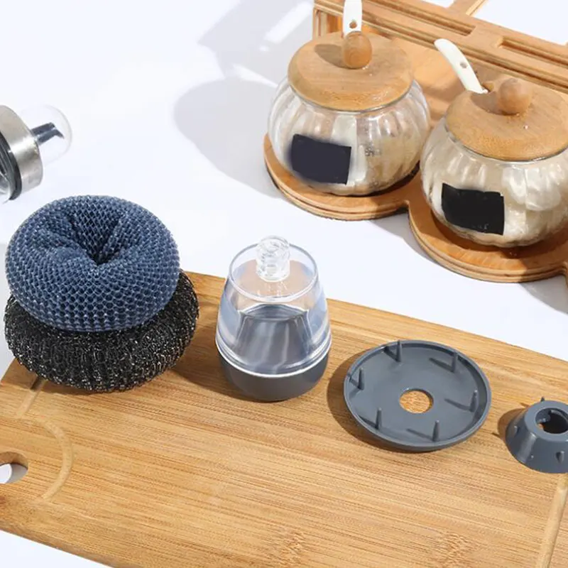 Многофункциональный нажатия щеточка для чистки Кухня & Home проволочная щетка