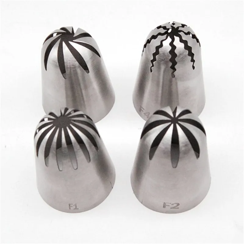 Большая насадка для крема русская Кондитерские насадки из нержавеющей стали