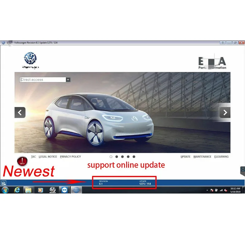 2021 Лидер продаж Поддержка онлайн обновления автомобили E T/ K 8 образования легкой