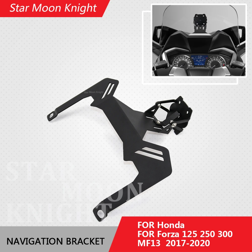 

For Forza 300 250 125 MF13 2017-2020 Phone Holder Stand Holder GPS Navigator Plate Bracket Motorcycle Accessories