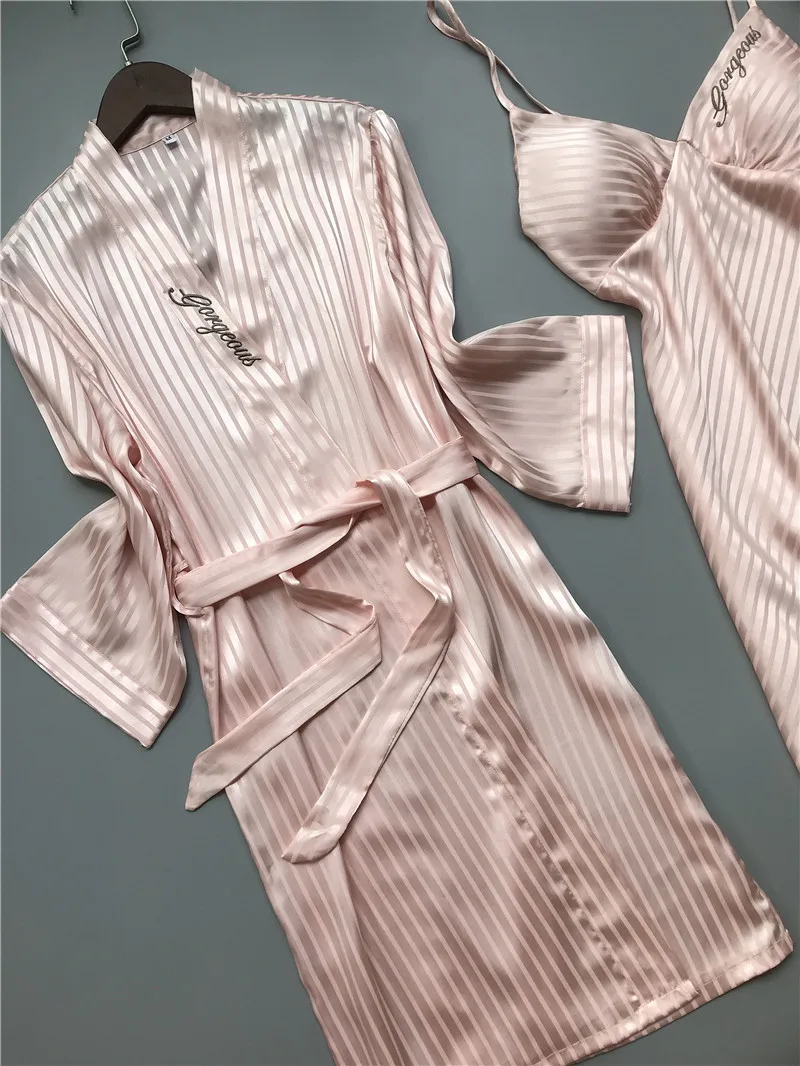 Женские атласные пижамные комплекты одежда для сна шелковая пижама из 4