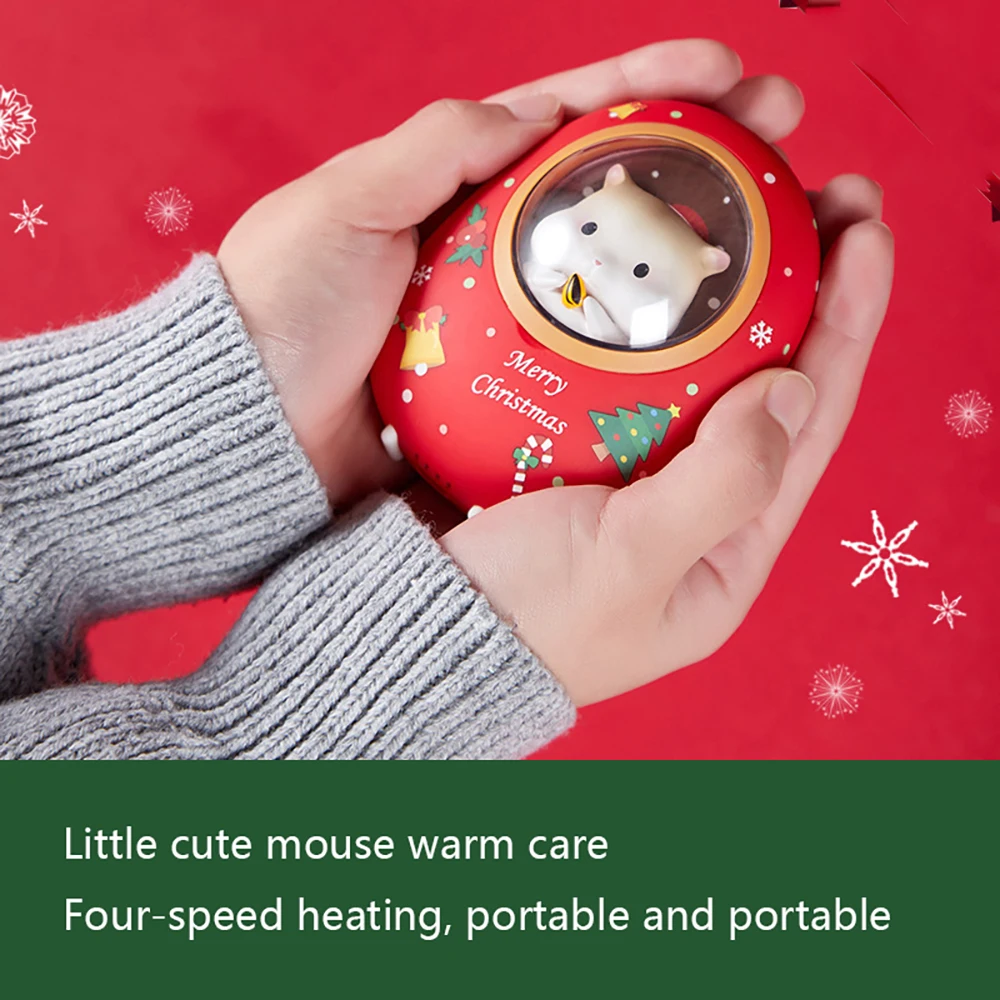 

Mini Portable 5000mah Power Bank Cute Space Capsule Hamster Charging Usb Hand Warmer Girl Love Gift Butter Cat Power Bank