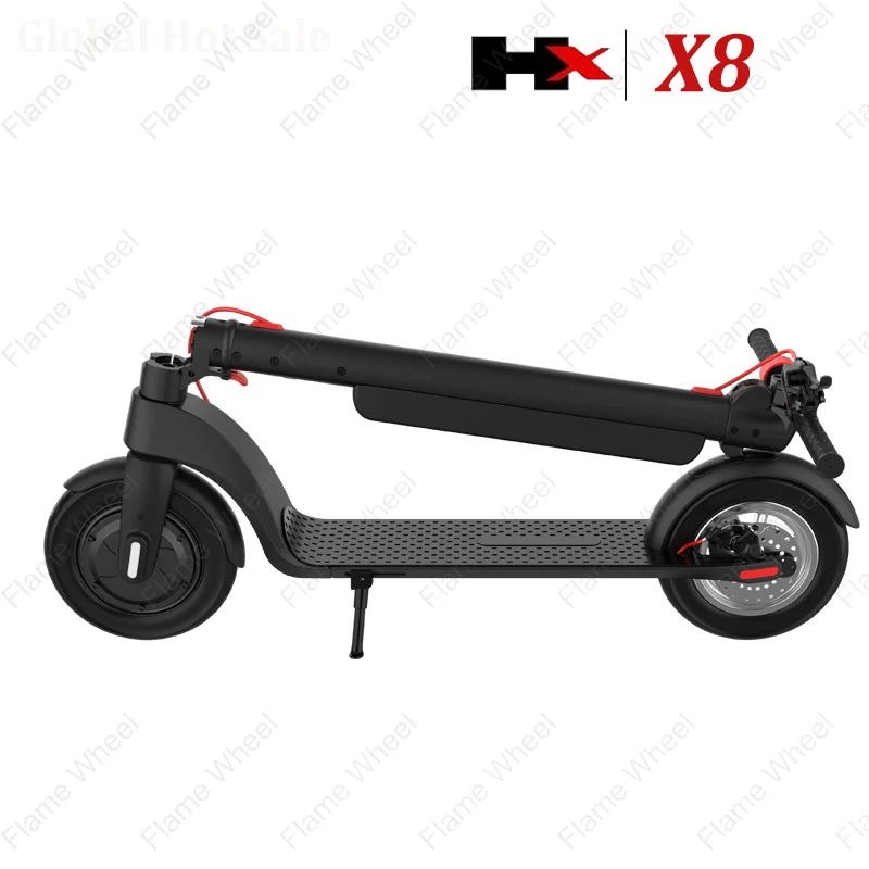 Складной электрический скейтборд HX X8 скутер велосипед складной 36 в 10 Ач