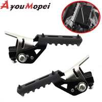 for bmw f800gs adventure s1000xr f750gs f850gs c400x c400gt motorcycle highway front foot pegs folding footrests clamps 22 25mm