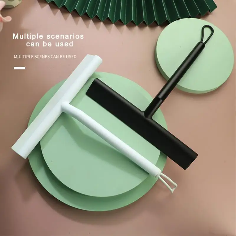 Shower Squeegee Glass Wiper Scraper Cleaner With Silicone Holder Bathroom Mirror Cleaning | Дом и сад