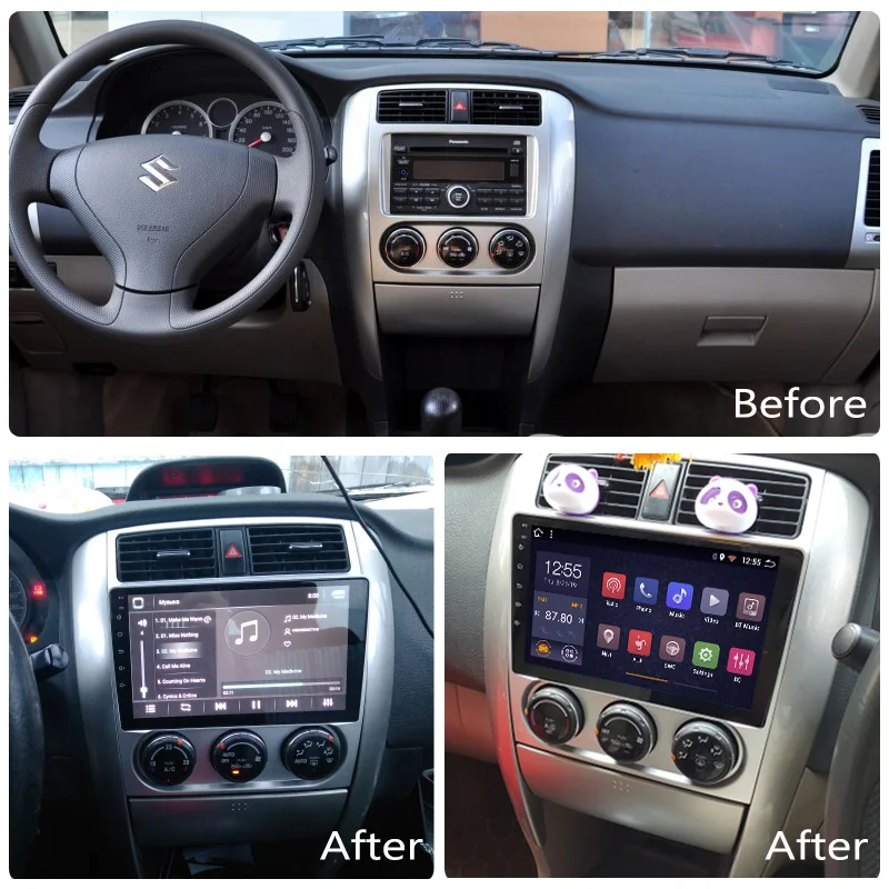 2G ram 32G rom 9 дюймов Android 8 1 автомобильный Dvd Gps плеер для Suzuki Liana 2007 2013 с радио