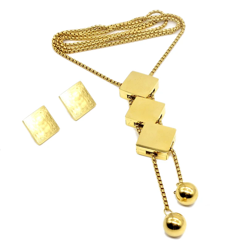 AMUMIU 2021 New Arrival Women Jewelry Set Hot Sale Fashion JS237 | Украшения и аксессуары