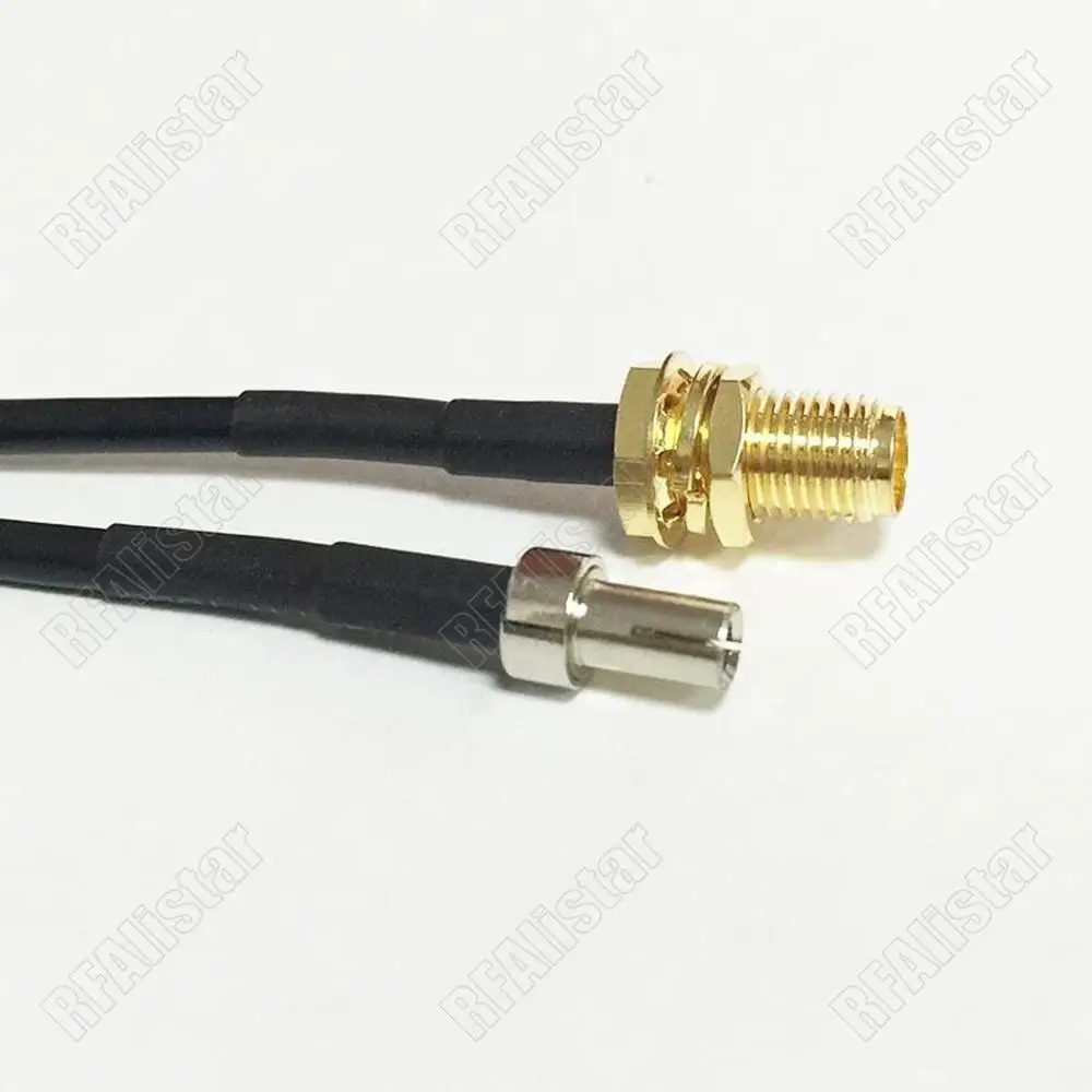 SMA гнездо разъем для TS9 штекер прямой РЧ Pigtail коаксиальный кабель RG174 ZTE Huawei WIFI