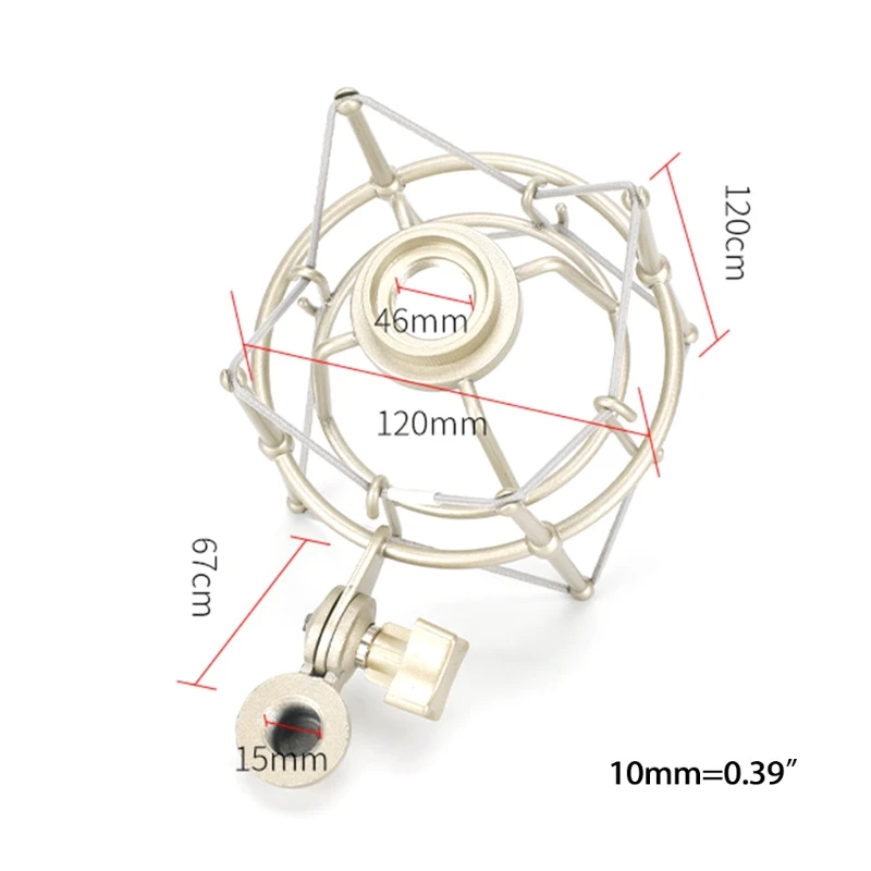 Металлическое Крепление подвеска паук ударопрочное крепление микрофон Паук