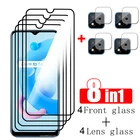 Закаленное защитное стекло 8 в 1 для Oppo Realme C20 C20a C21y On Realmy C 21 20 21y 20a, прозрачная пленка для экрана телефона с полным покрытием
