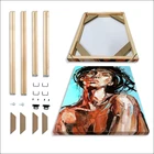 Прямая Заводская поставка, простая фоторамка из цельной древесины, фоторамка в виде камфоры, прямоугольная рамка для постера, Украшение стен, рамка сделай сам 60