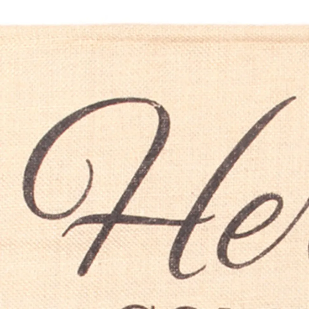 Льняные Висячие свадебные плакаты здесь приходит Невеста лозунг Флаг Свадебные