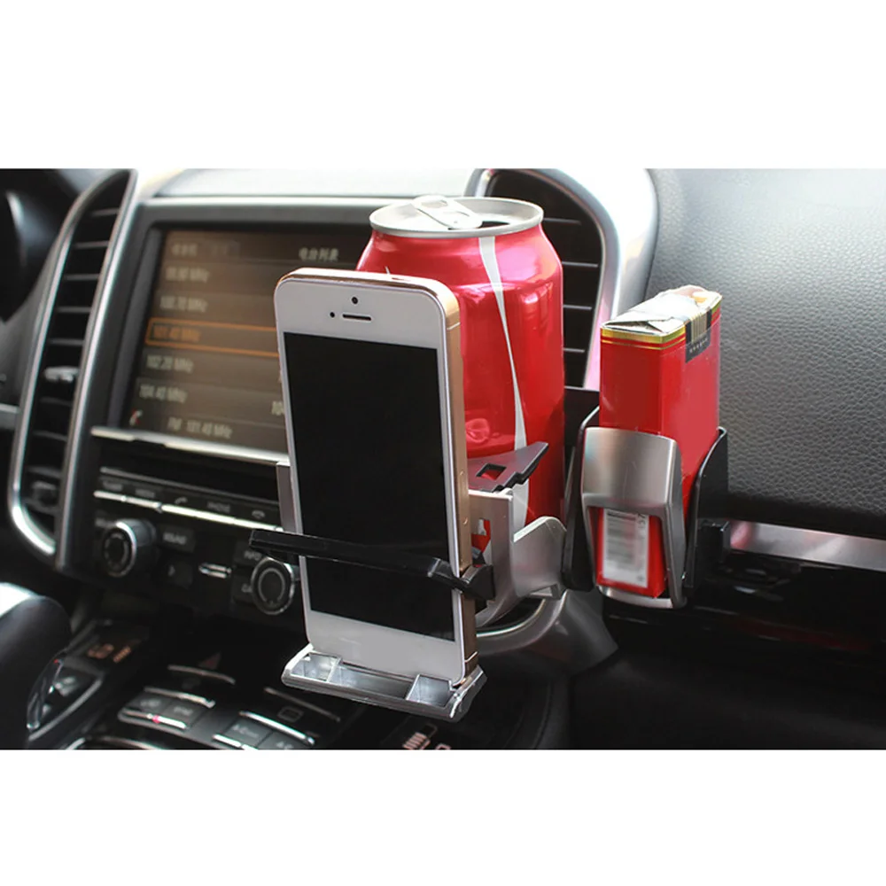 

Interior Water Cup Holder Replacement Silver 123x55x65MM Accessories Auto