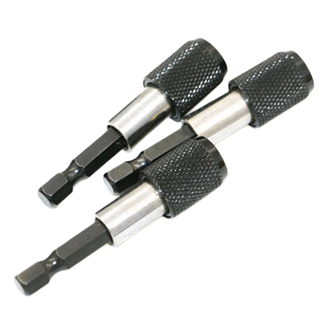 

1/4" 60mm Drill Screw Driver Quick Release Hex Shank Magnetic Screwdriver Bit Holder Magnetic Bits Holder Socket Extension Set