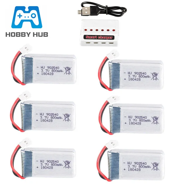 1S 3 7 V 800mAh литий-полимерная батарея для Syma X5 X5C X5SC X5SW TK M68 MJX X705C SG600 RC Квадрокоптер
