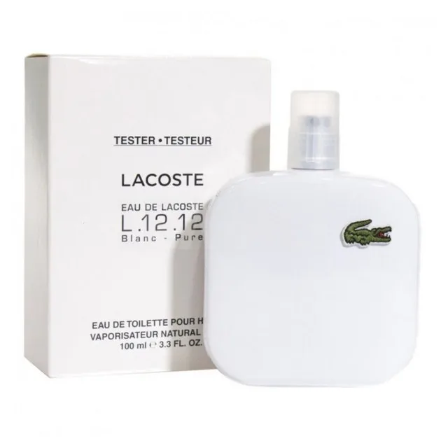 LACOSTE EAU DE BLANC 100ml Туалетная вода мужская - Демонстратор | Красота и здоровье