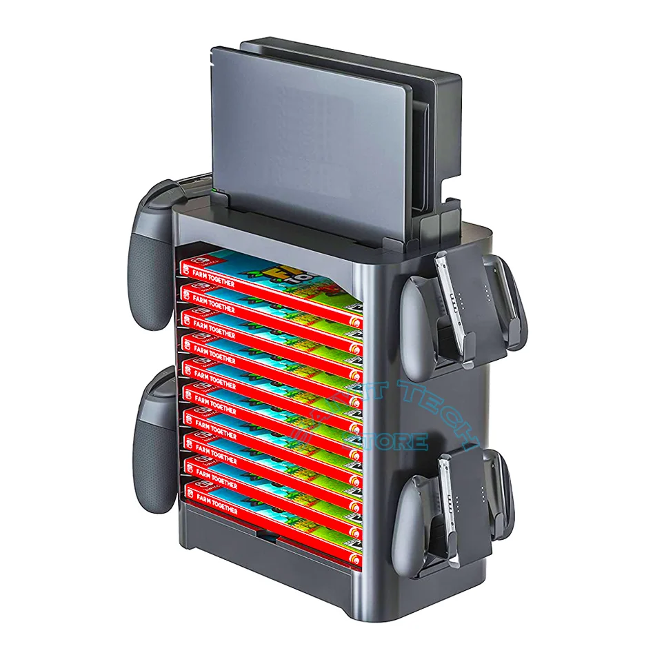 Многофункциональный кронштейн для хранения Nintendo Switch держатель игрового диска и