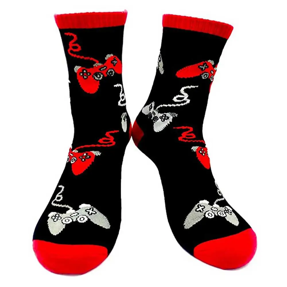 

Men Adult Novelty Funny Printed Socks Personalized Mid-tube Game Stockings Mid Tube Stockings Game Lovers Gift
