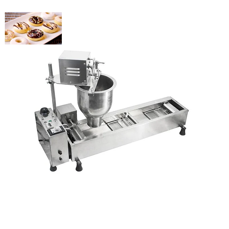 Automatic Doughnut Machine Stainless Steel Mini Auto Donut Production Line Commercial Capacity 300~500 pcs/H | Бытовая техника