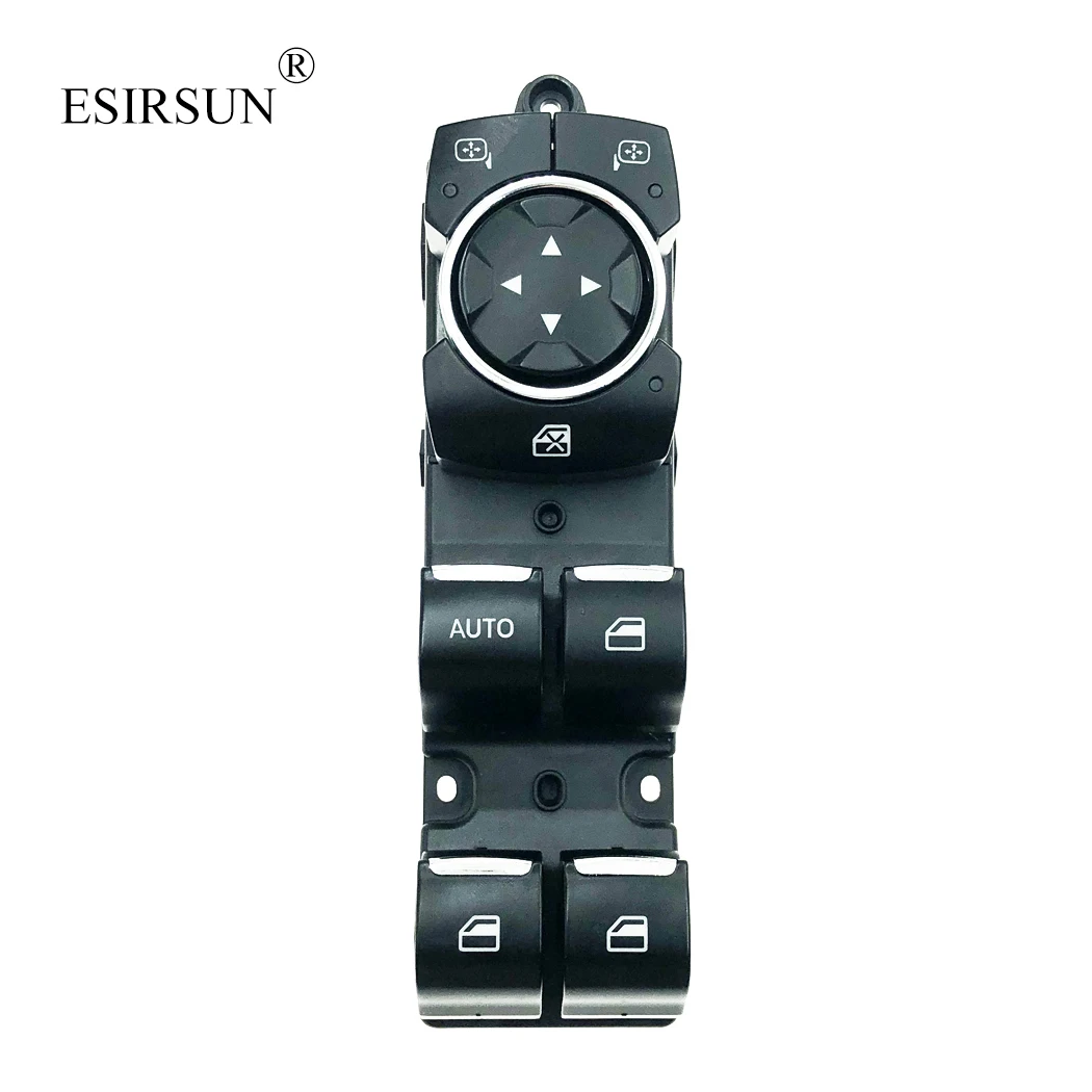 

ESIRSUN Power Main Window Front Left Master Switch Fit For Ford Escort 2014 2015 2016 2017 ，ED8T-14540-AB ED8T14540AB