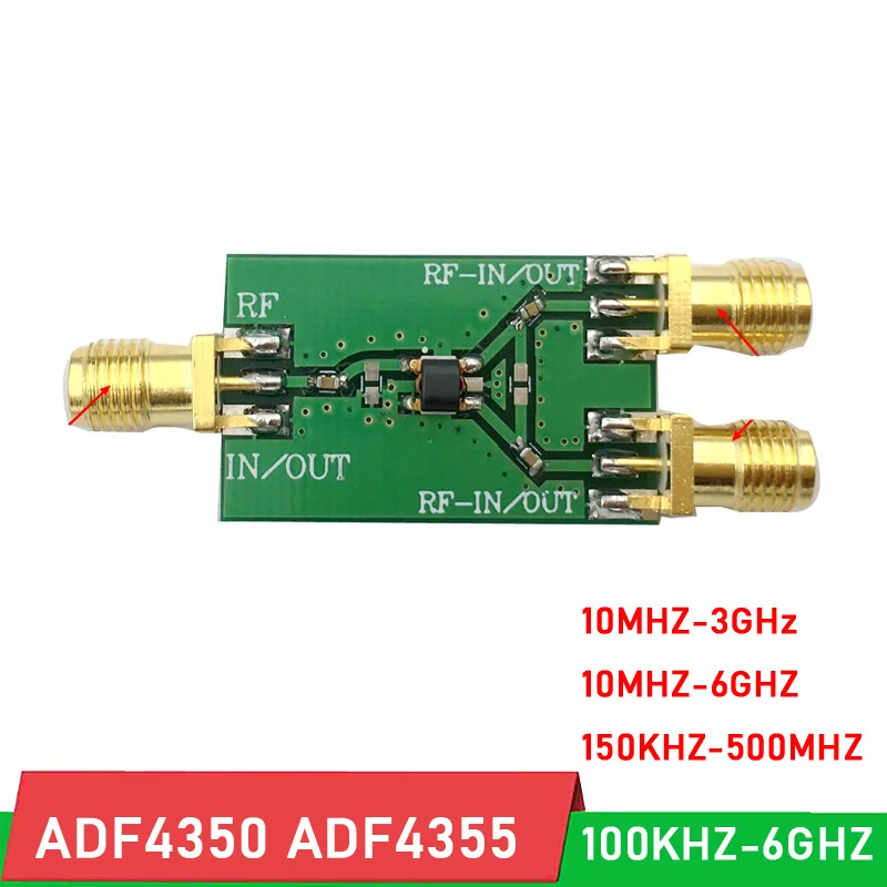 

100 кгц-8 ГГц ADF4350 ADF4355 дифференциальный радиочастотный Однопортовый преобразователь баллон 1: 4 6 ГГц для фототехники A11