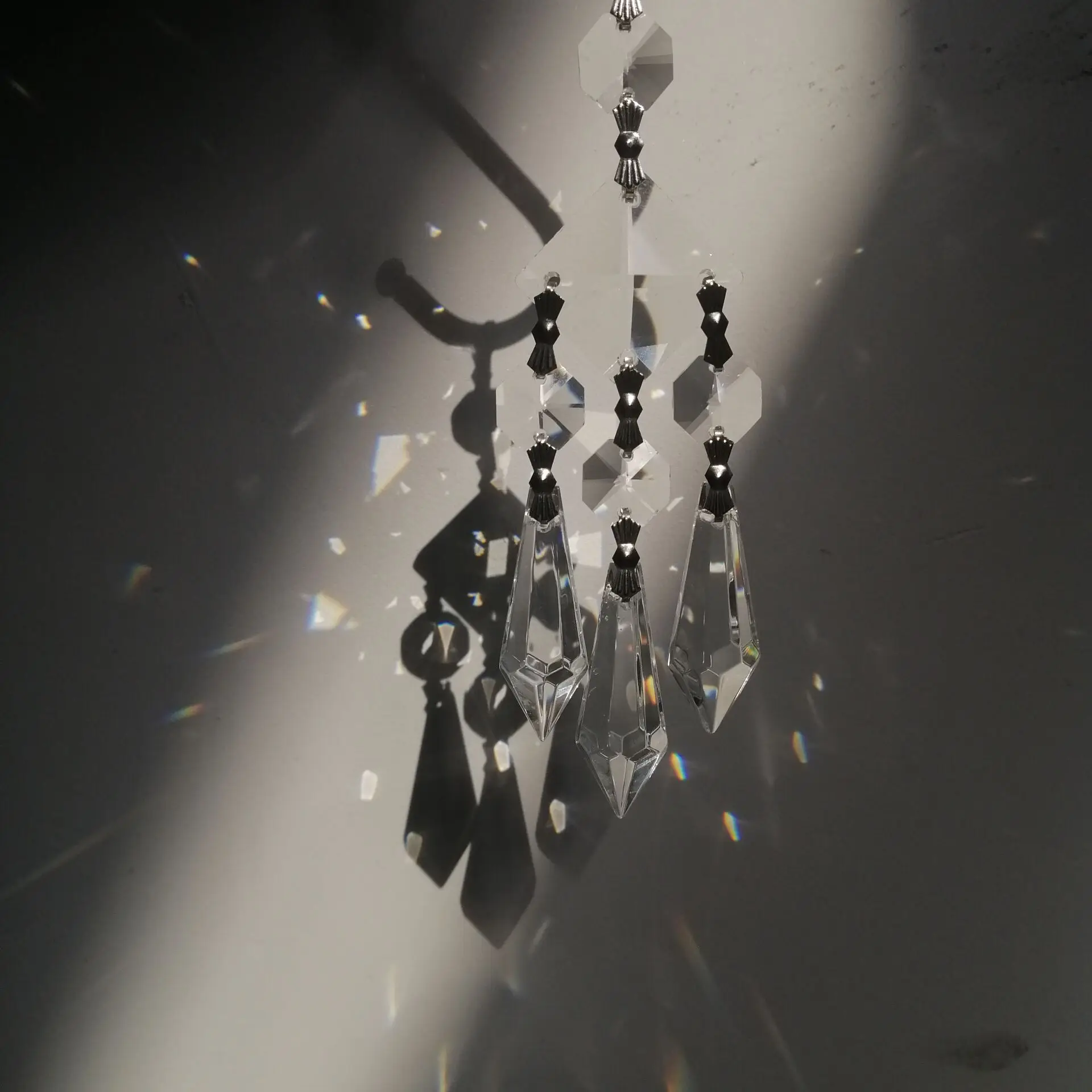 Camal 1 комплект Волшебная Хрустальная сосулька люстры подвесная подвеска призмы