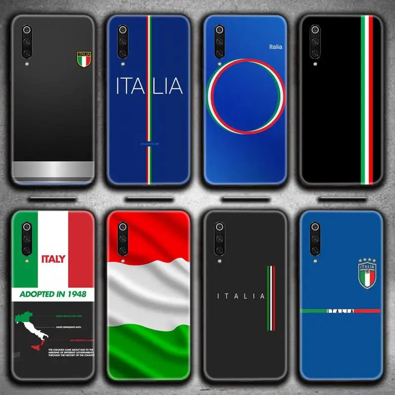 

italy flag Phone Case for Xiaomi Mi Note 10 Lite Mi 9T Pro xiaomi 10 CC9 9SE