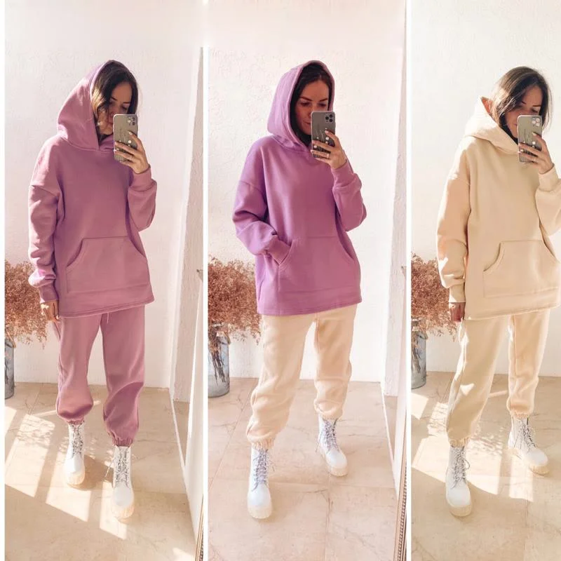 

toppies Loose Oversize Hoodies Woman Sweatshirt autumn winter Female fleece hoodies 2020 women Sweat-shirts