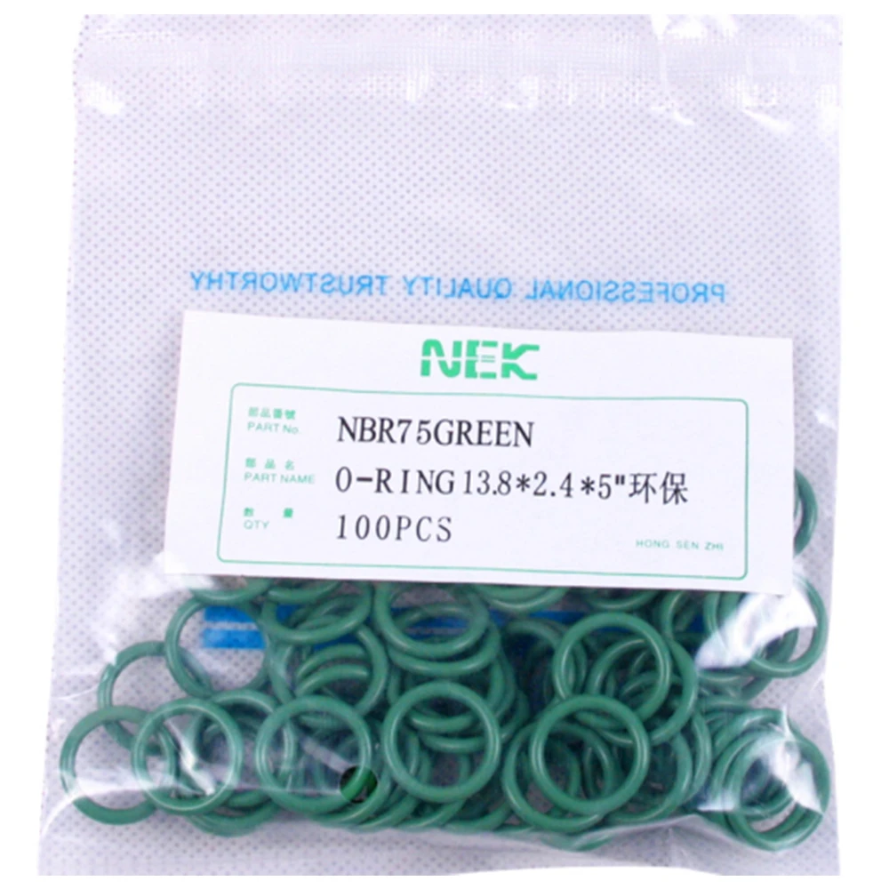

Комплект уплотнительных колец #10 R134a NBR, комплект уплотнительных колец, термостойкий клапан для кондиционера автомобиля, 13,8 2,4 5/16 3/8 (1/2*5/8 мм)