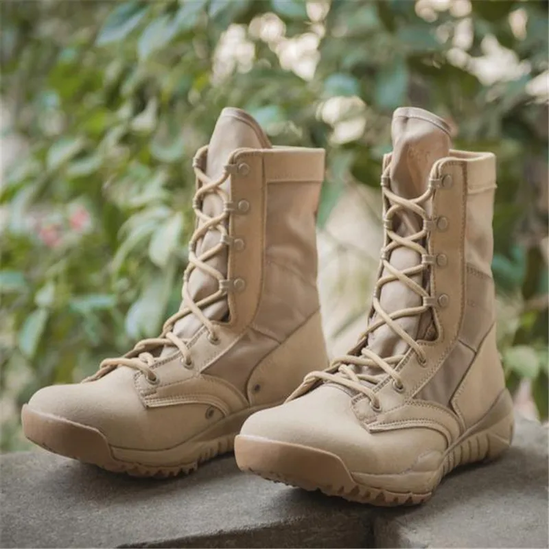 Мужские сверхлегкие армейские ботинки военная обувь боевые тактические