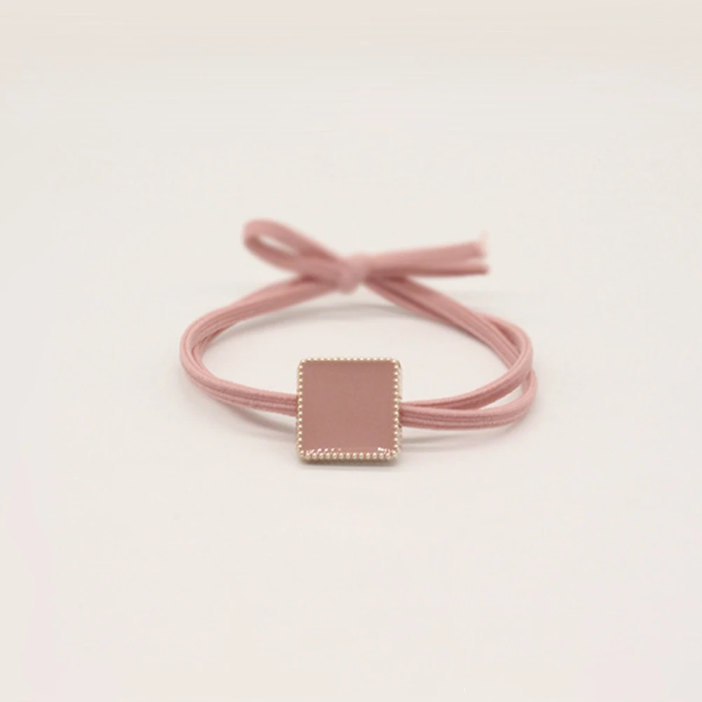 

High Elastic Heart Bear Round Shape Rubber Bands For Women Hair Band Kids Children Sweet Candy Colors Hairbands Hair Accessories