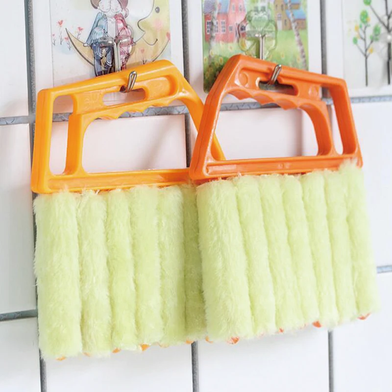 Microfiber Window Cleaning Brush Air Conditioner Duster Cleaner blinds brush Kitchen Dust Household cleaning equipment | Дом и сад