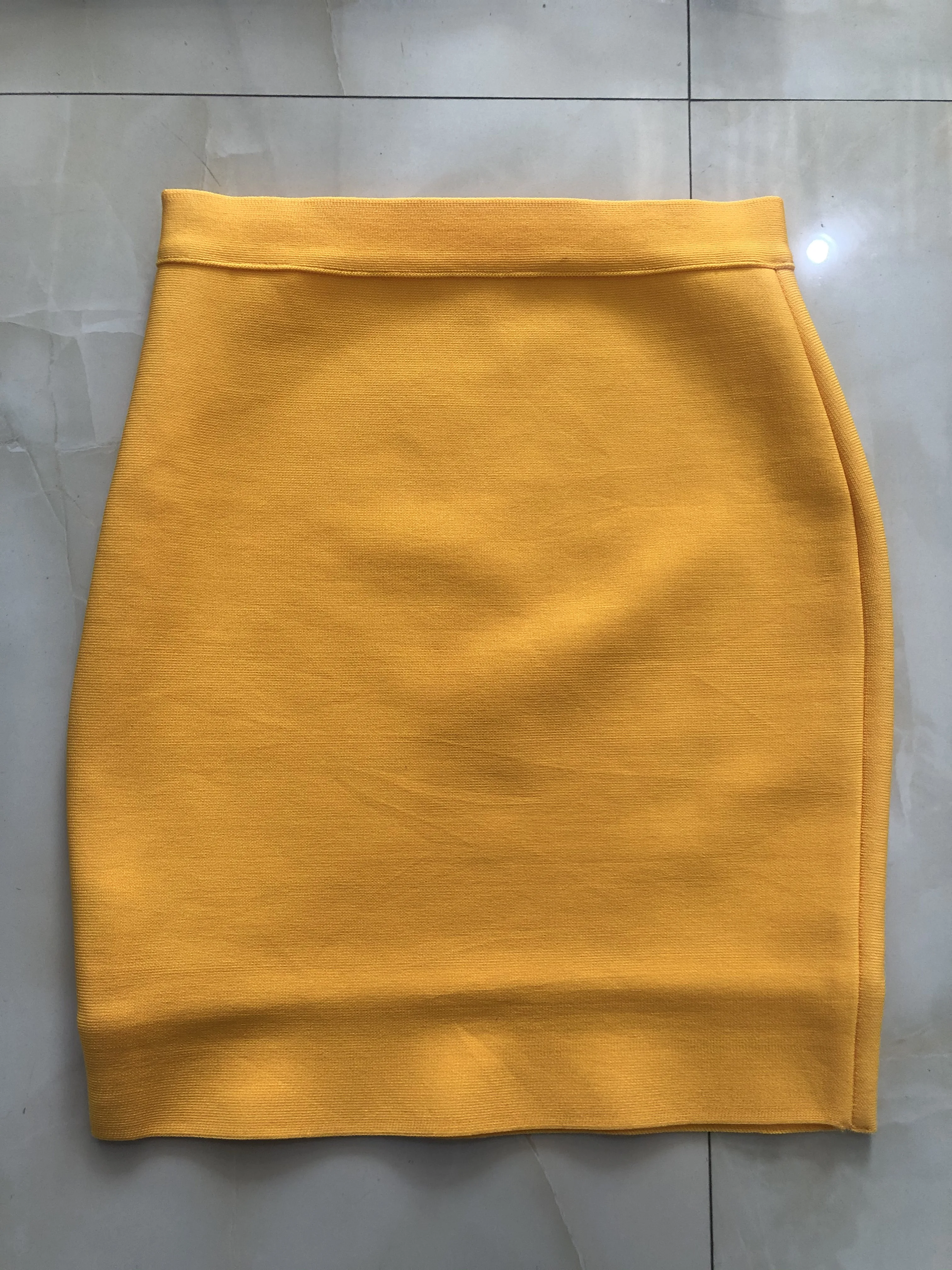 Женская летняя облегающая мини-юбка трикотажная дизайнерская юбка-карандаш