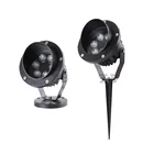 Светодиодный светильник лампы для улицы, 6 Вт, 12 Вт, подсветильник ка деревьев, освещение для пейзажа, точечные светильники, водонепроницаемые, для патио, лужайки, бассейна, двора, гаража, сада