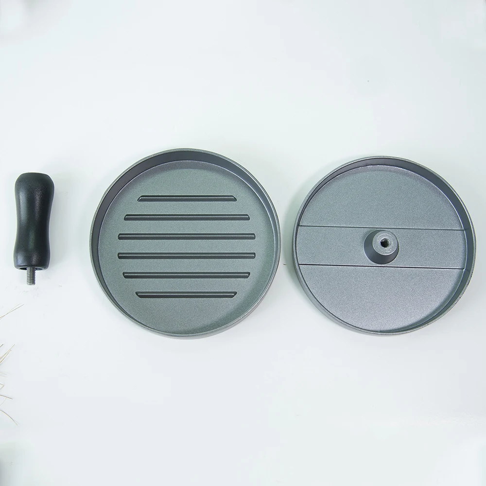 1 Набор гамбургерный Пресс круглой формы металлический 11 см говяжий гриль бургер