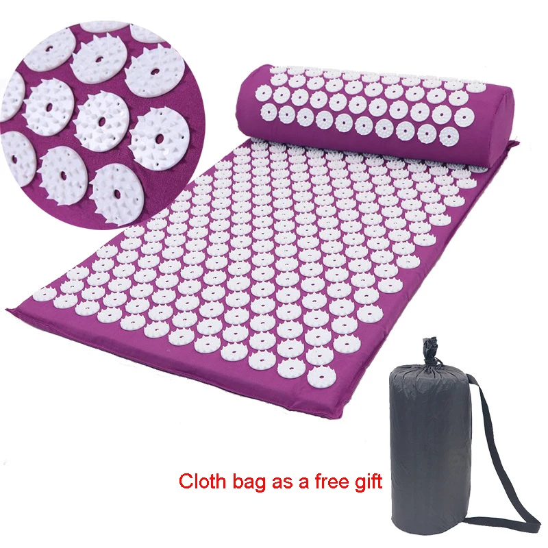 Акупунктурный Массажный коврик для йоги акупунктурный точечный снятия стресса