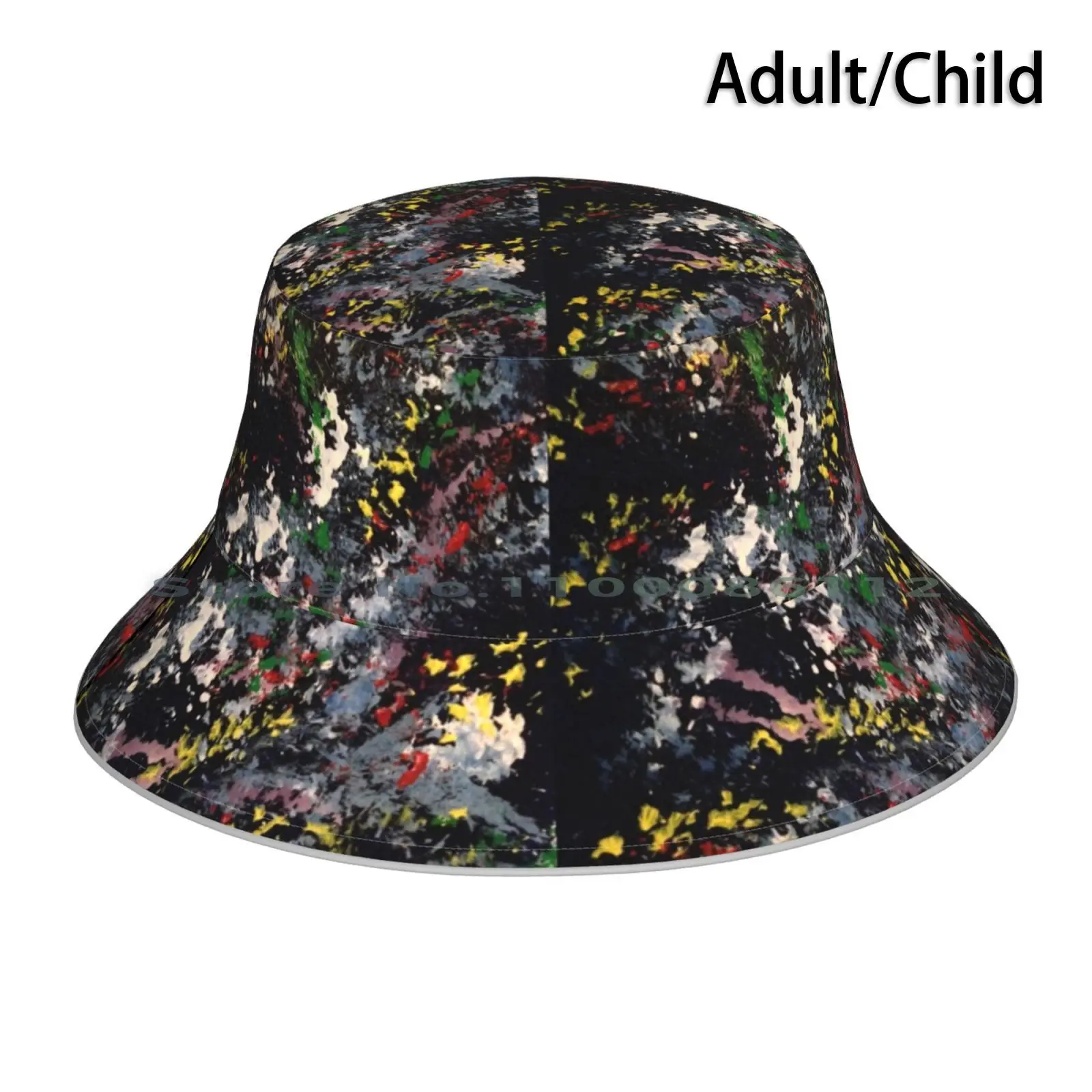 

Панама от солнца Chaotic, черная шапка, абстрактная, Courtmrowe, Courtney, Rowe, Cmrowe, складная уличная маска для лица, рыбака