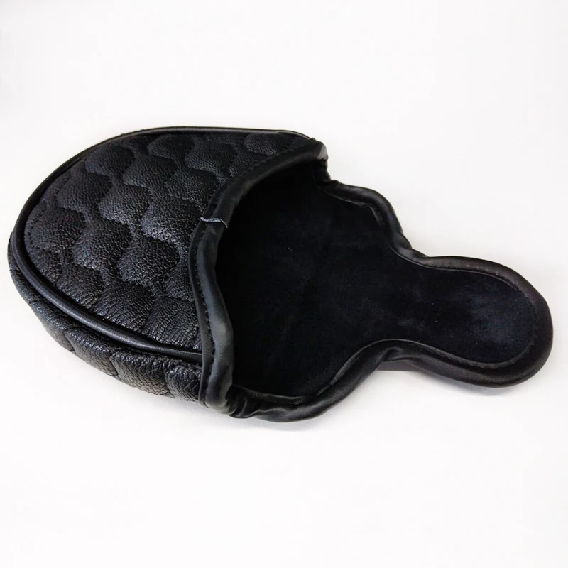 Чехол для гольфа с заклепками и черепами из искусственной кожи магнитным