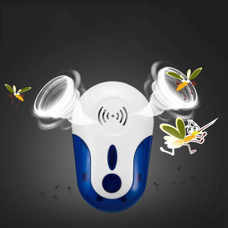 100% новый ультразвуковой электронный Пешт Мышь Ошибка Отпугиватель комаров и