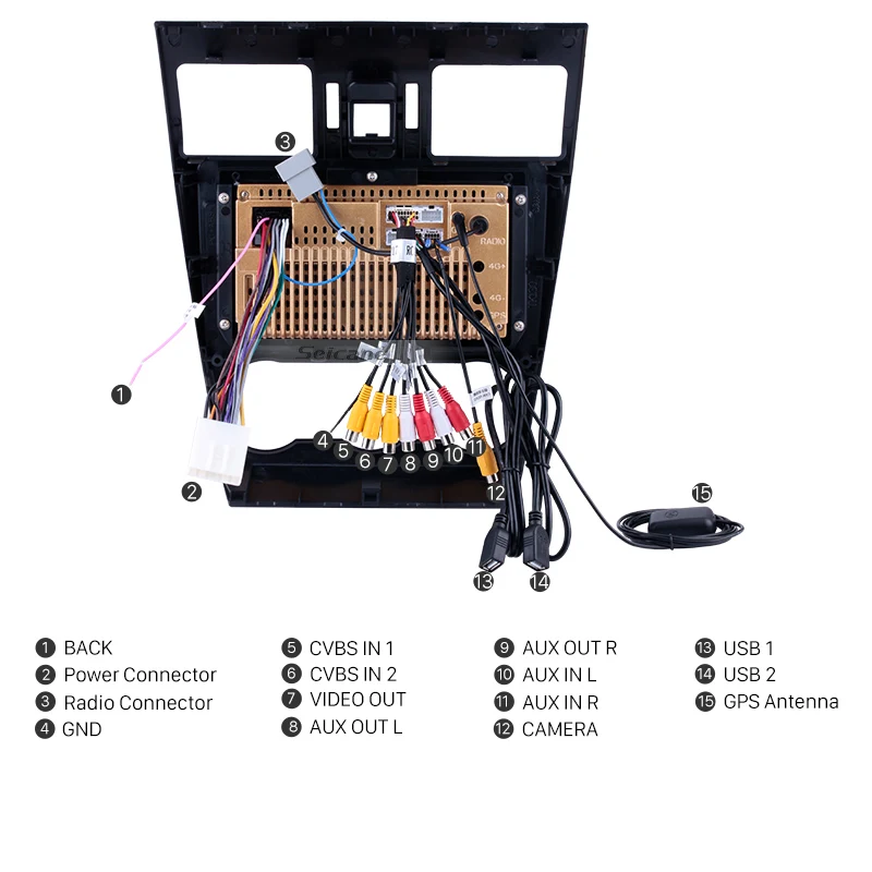 Автомагнитола Harfey мультимедийный плеер на Android 10 0 с 9 &quotсенсорным экраном GPS wi-fi