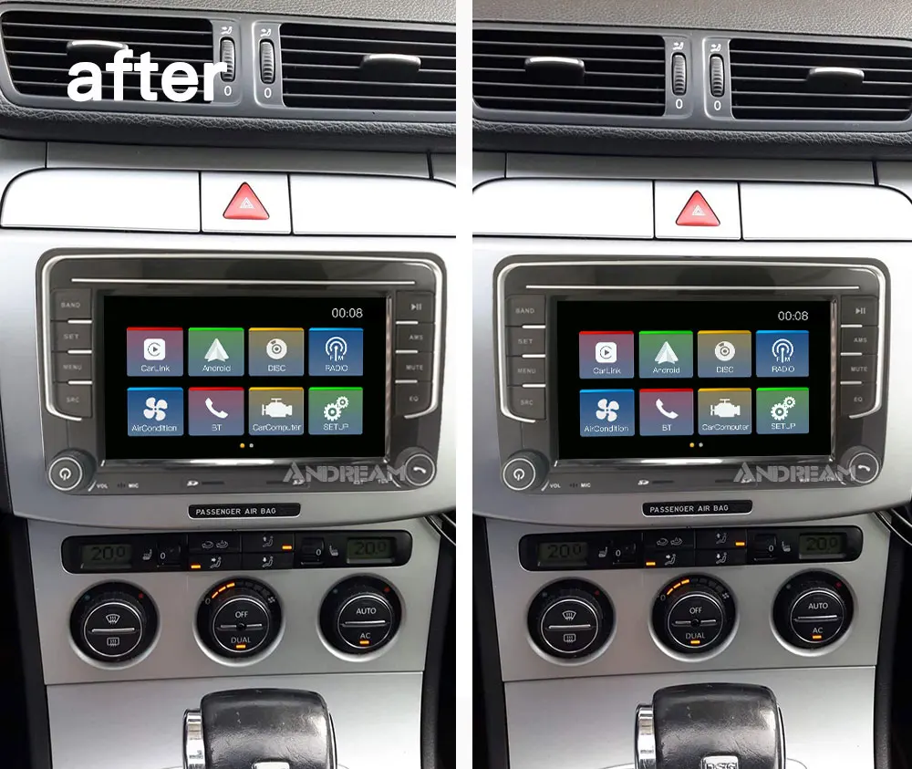 " Встроенный Автомобильный мультимедийный навигационный плеер CarPlay для VW SAGITAR/MAGOTAN/PASSAT/POLO/GOLF/BORA