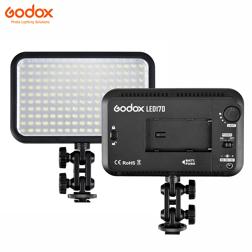 Godox LED170 светильник 170 СВЕТОДИОДНАЯ Лампа Фотостудия заполнясветильник свет 5500 лм
