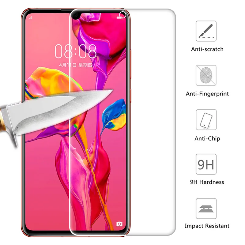 Закаленное стекло для Huawei Honor 9X 8X Max 8S P30 Lite Mate 20 10 Pro Y5 2019 Nova 3 3i жесткая защита экрана