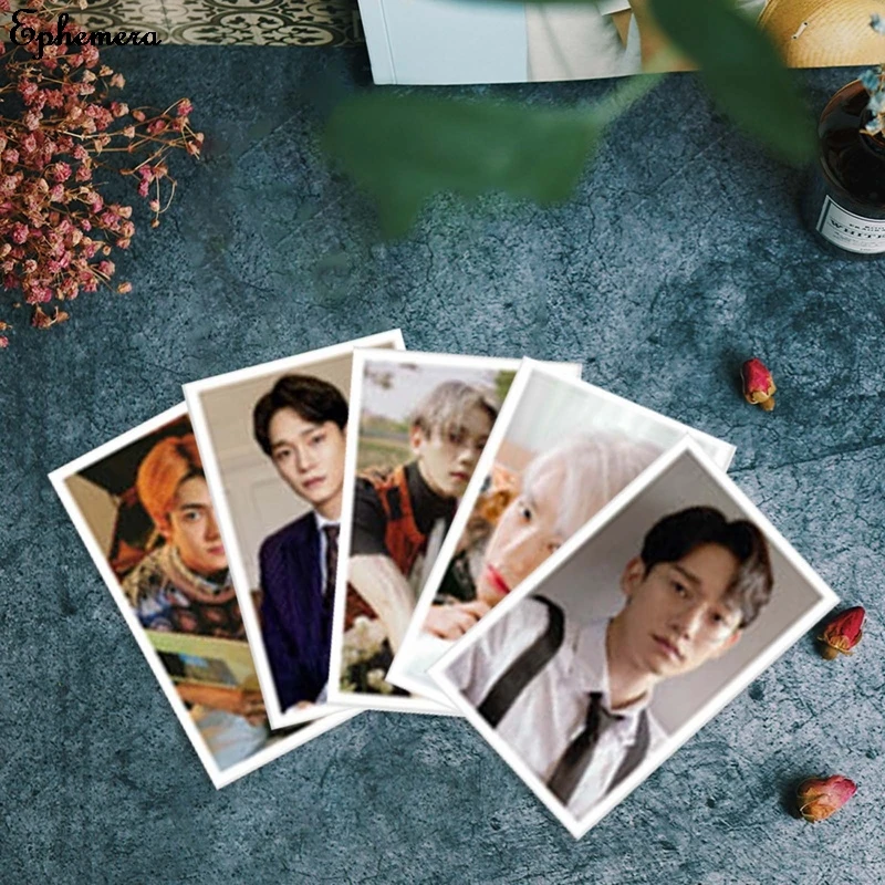 Альбом Kpop EXO 30 шт./компл. самодельная бумага ломо карта фотокарточка постер