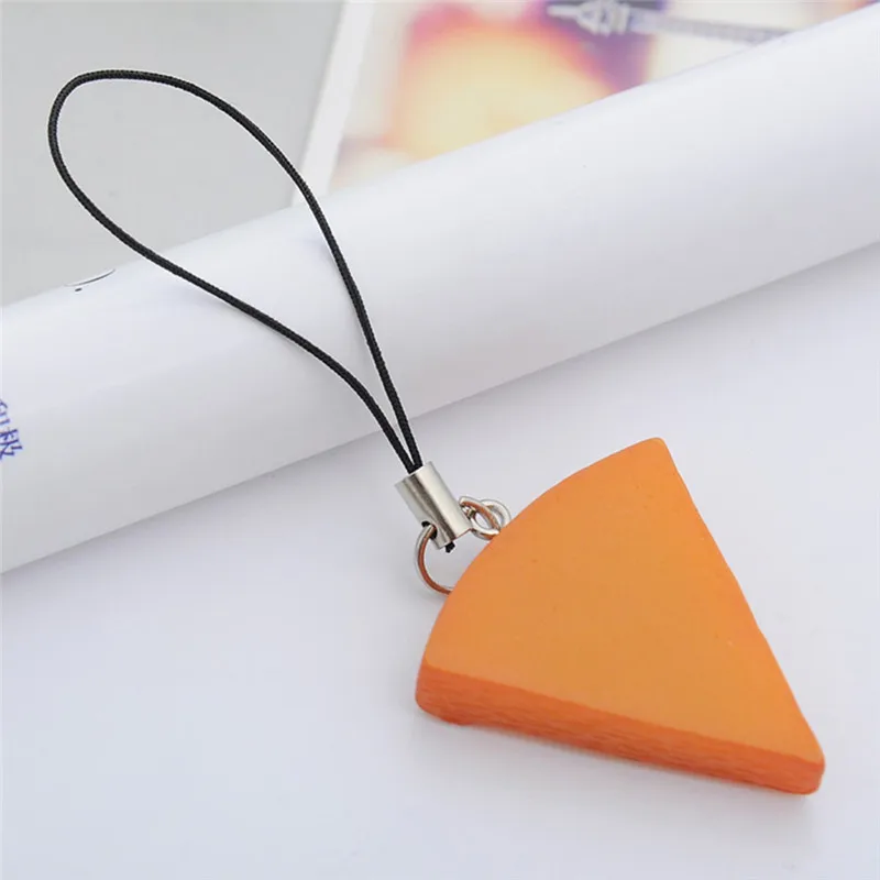 Милый брелок в виде пиццы 2020 для мотоциклов скутеров и автомобилей Брелоки