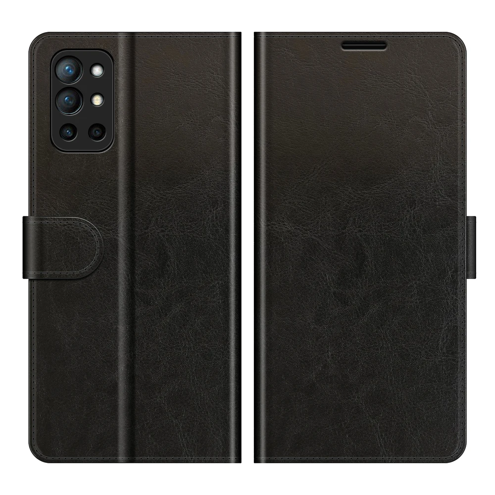flip leather cover phone case for oneplus 5 6 7 pro 8t one plus 9r magnetic attraction mobile protective bag with card and stand free global shipping